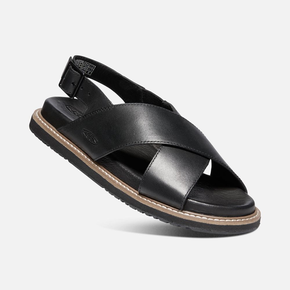 Sandalias con correa Keen Mexico Negros - Mujer Lana Cross - ZS0314926